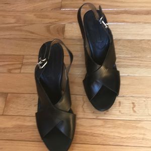 Stacked platform 4” sandals